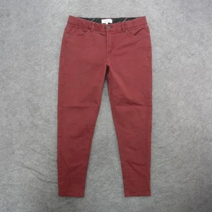Rewind Pants Womens 15 32W Red Stretch Skinny Jeggings Casual Denim Style - Picture 1 of 11