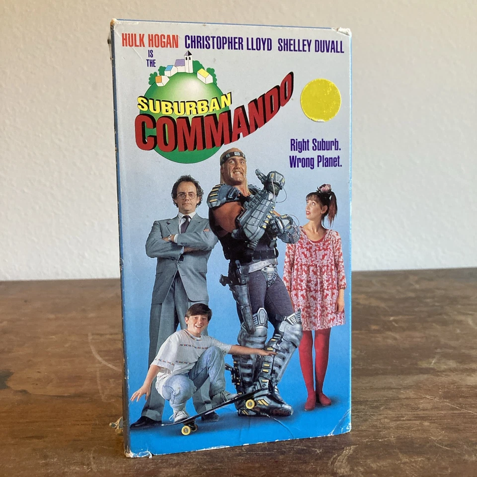 Suburban Commando (VHS, 1992) Hulk Hogan, Christopher Lloyd, Shelley Duvall - Image 1 of 4