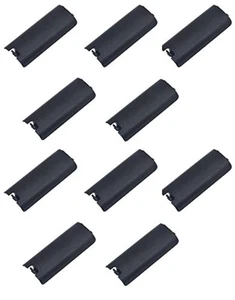 Lot Of 10 X Black Replacement Battery Cover For Nintendo Wii Controller - Picture 1 of 3