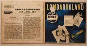 GUY LOMBARDO / LOMBARDOLAND / 2 X 7 ZOLL 45 RPM EP SET / DECCA ED-560 - Bild 1 von 4