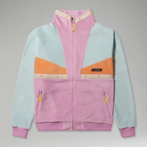 Berghaus Unisex Jacket Tramantanta 91 Fleece Soft Feel Lightweight Aztec Trim - Picture 1 of 12