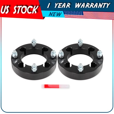 2Pcs 1.5" 4x137 to 4x156 M12x1.5 Wheel Adapters 110mm For Can-Am Commander 1000 - Image 1 of 4