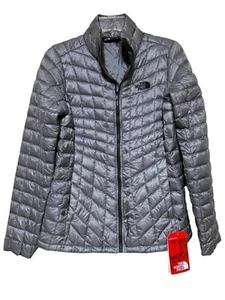 The North Face Womens Thermoball Trekker Jacket M Packable Quilted Gray Suffolk - Picture 1 of 23
