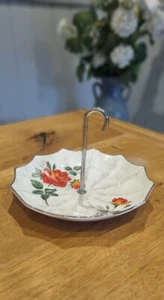 Midwinter Modern Fashion Shape Umbrella Rose Marie Cake Stand Snack Plate - Picture 1 of 5