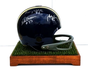 Vintage Minnesota Vikings Signed Football Helmet Lamp Kramer White Blair Brown + - Picture 1 of 18