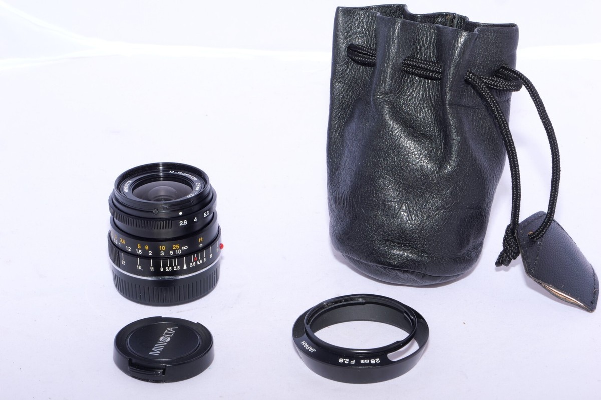 Minolta Leica M Camera Lenses 28mm Focal for sale | eBay Minolta Leica M Camera Lenses 28mm Focal for sale | eBay
