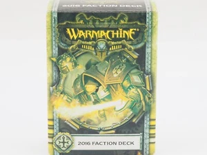 WARMACHINE MENOTH 2016 FACTION DECK CARDS. GREEN 1336 - Picture 1 of 1