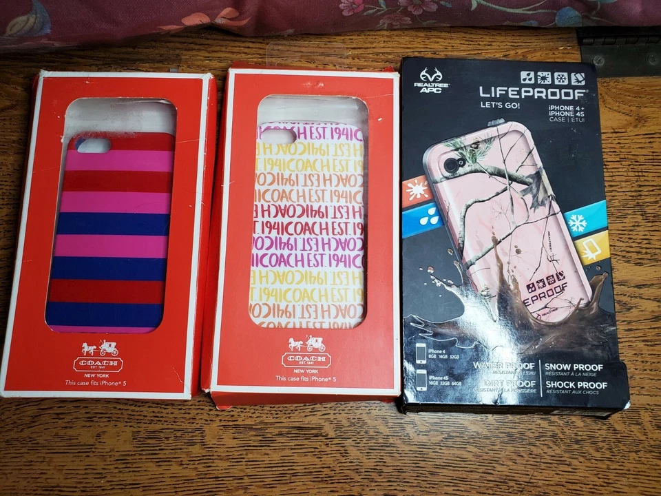 蔻驰 Lifeproof iPhone 4 和 5 保护壳 批量 — 第 1/1 张图片