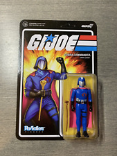 Cobra Commander Cape & Scepter G.I. Joe Super 7 Reaction Figure