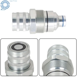 7246802 Female Flat Face Coupler Compatible With For Bobcat 753 863 S175 S650New - Picture 1 of 14