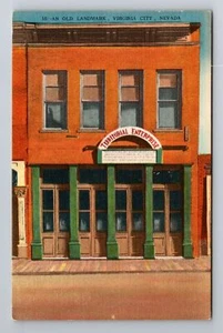 Virginia City NV-Nevada, Territorial Enterprise, Antik, Vintage Postkarte - Bild 1 von 2