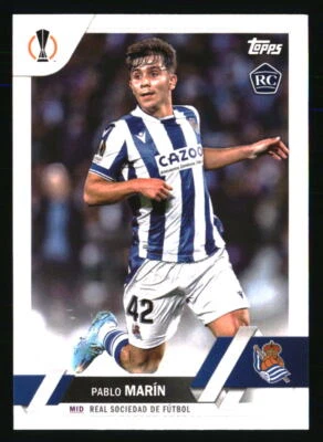 Pablo Marín 2022-23 Topps UEFA Club Competitions #145 SOCCER Card - Image 1 of 2