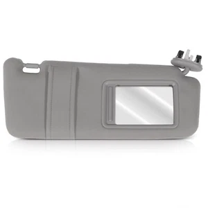 MIROZO GRAY Sun Visor Passenger Side for 2007-2011 Toyota Camry w/ Vanity Light - Picture 1 of 7