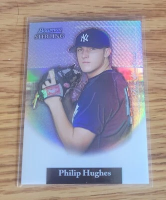 2004 Bowman Sterling Baseball Card #BS-PH  Philip Hughes RC Refractor /199 - Image 1 of 2
