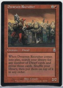 1x Dwarven Recruiter - Odyssey - Near Mint - Bild 1 von 1