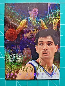 1996-97 Flair Showcase Row 0 #12 John Stockton Team: Utah Jazz Basketball - Picture 1 of 4