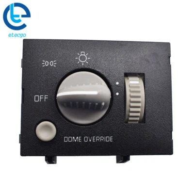 Interruptor atenuador de luz de estacionamiento de faros para Chevrolet Express 1500 2500 3500 1996-02 Foto 1 de 4