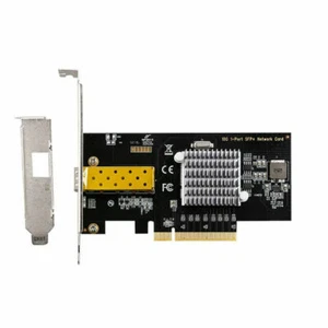 10000M 10Gbps Pcie Lan Card PCI Express 10G Gigabit Network Adapter Card - Picture 1 of 5
