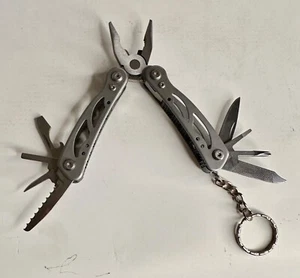 Sheffield Pocket Key Chain Multi Tool 9 Function Great Multi Use Item Stainless - Picture 1 of 4