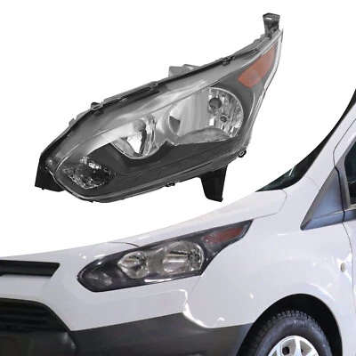 Headlight For 2014-2018 Ford Transit Connect Halogen Headlamp w/Bulb Driver Side Foto 1 de 4