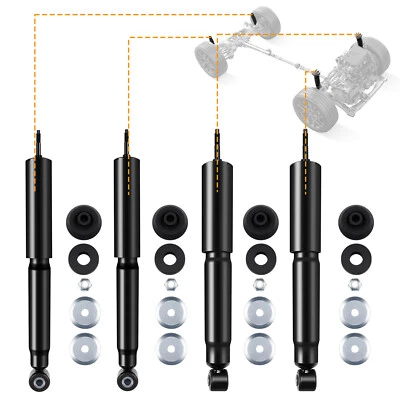 4x Front Rear Struts Shocks Absorbers For Isuzu Axiom Rodeo 1998-2004 344298 Foto 1 de 4