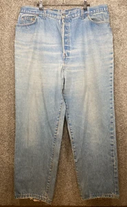 Vintage Levi’s 501 Jeans Size 38x29.5 Button Fly USA 80s High Rise Button Fly - Picture 1 of 16