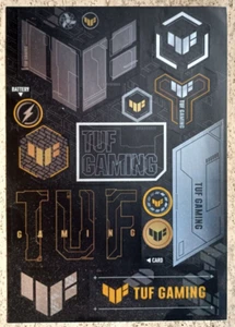Original "TUF Gaming" stickers from ASUS Motherboard - Bild 1 von 1