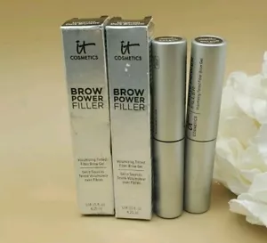 2~It Cosmetics Brow Powder Filler Universal Dark Brunette Tinted 0.14 oz New - Picture 1 of 4