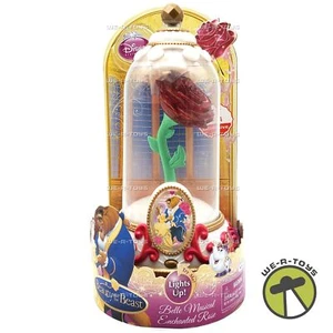 Disney Princess Beauty and the Beast Belle Musical Enchanted Rose 2010 NRFP - Picture 1 of 10