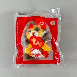 2021 McDonald's Happy Meal TY Plush: LOUIE THE LION #1 | TY Beanie Boos - Picture 1 of 2
