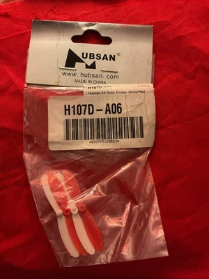 Hubsan X4 Rotor Blades White/Red H107D-A06 - Image 1 of 3