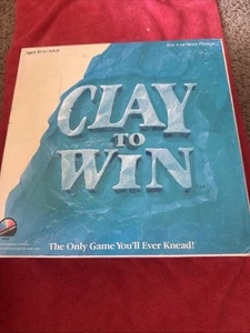 Clay to Win in Box Coleco gioco da tavolo vintage solo gioco che impasterai mai! - Foto 1 di 20