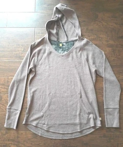 Carhartt Thermo Langarmshirt Hoodie Damen Crew leicht tailliert V-Ausschnitt L - Bild 1 von 6