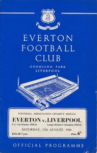 FA CHARITY SHIELD 1966 Everton v Liverpool - Picture 1 of 1