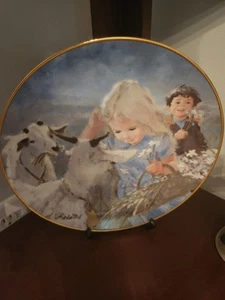 1983 THE HAMILTON COLLECTION MOUNTAIN FRIENDS SAMMLERTELLER - Bild 1 von 1