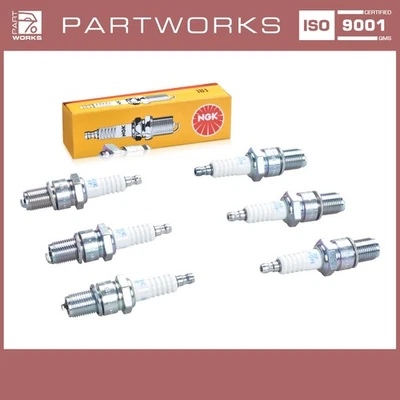 6x Zündkerze für PORSCHE 911 3.2 Carrera 231PS NGK - Image 1 of 4