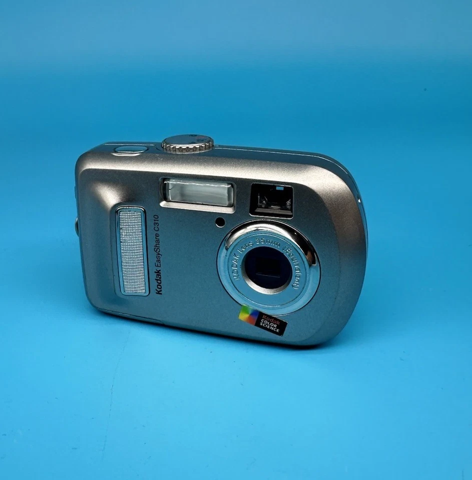 Kodak Digital Camera EasyShare C310 4.0MP Silver Tested - Image 1 of 4