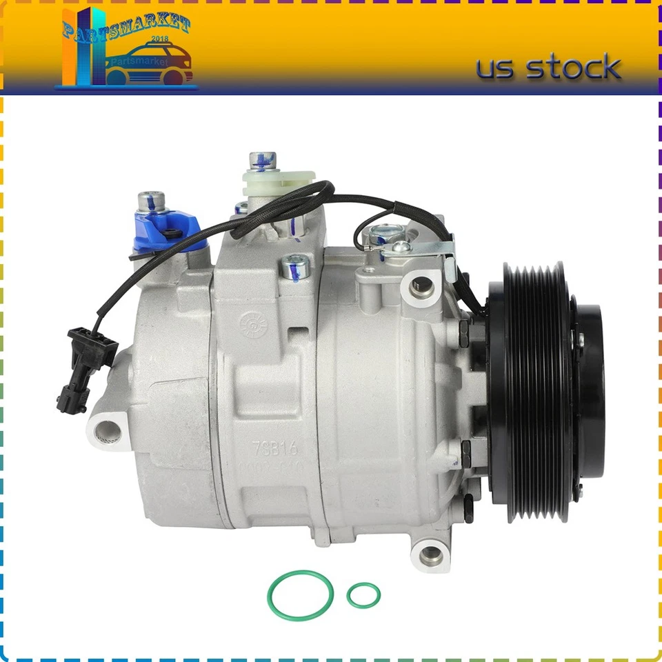 New A/C Compressor For Saab 9-5 2.3L 2003 2004 2005-2009 9-5 3.0L 2003 Foto 1 de 1