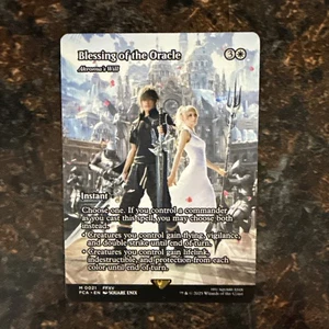 Blessing of the Oracle | Akroma's Will Final Fantasy casi nuevo tarjeta (mira) - Imagen 1 de 2