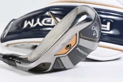Left Hand Callaway Paradym #5 Hybrid / 24 Degree / Regular Flex HZRDUS Silver 65 - Image 1 of 4