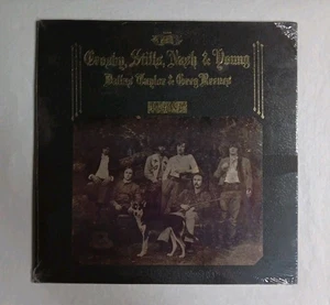 SEALED Crosby Stills Nash & Young DEJA VU Vinyl LP Record (SD 7200) First Press - Foto 1 di 6
