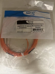 ICC ICFOJ9C303 SC-ST Duplex MM Fiber Jumper Cable - 3M Length - Afbeelding 1 van 1