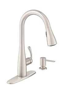 Moen 87014SRS Essie Einhand-Küchenarmatur mit hohem Bogen - Spot Resist... - Bild 1 von 1