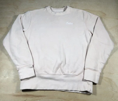 Sudadera Chipotle Goods Rosa Pequeña Cuello Redondo Algodón Orgánico Reciclado Foto 1 de 4