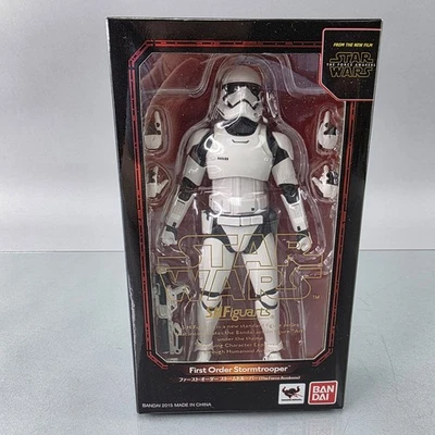 S.H. Figura Auténtica Figuarts Star Wars First Order Stormtrooper Force Awakens Foto 1 de 4