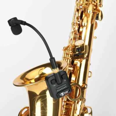 Xvive XU7 Saxophone & Trumpet Wireless Mic System with Travel Case - Image 1 of 4