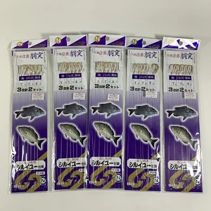 5 Shimoda Japanische Angelrigs Haken Sets, versiegelt in OVP - Bild 1 von 9