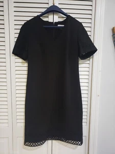 Calvin Klein Black Womens Sz 2 Dress A33 - Picture 1 of 12