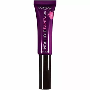 L'Oréal Paris Infallible PAINTS/LIPS, Bewitching Bordeaux, 0.27 fl. oz. - Picture 1 of 2