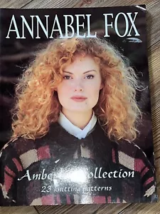 OOP 1994 Annabel Fox “Amberley Collection” Knitting Magazine - 23 Patterns - Picture 1 of 3